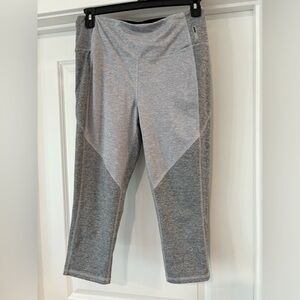 RBK Women’s Large Leggings GUC, Light Gray